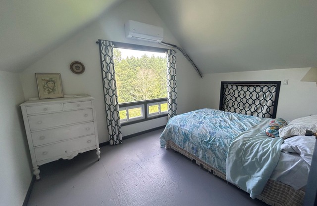 Cozy rural getaway. 5 acres with pond and forest. Family/pet friendly!