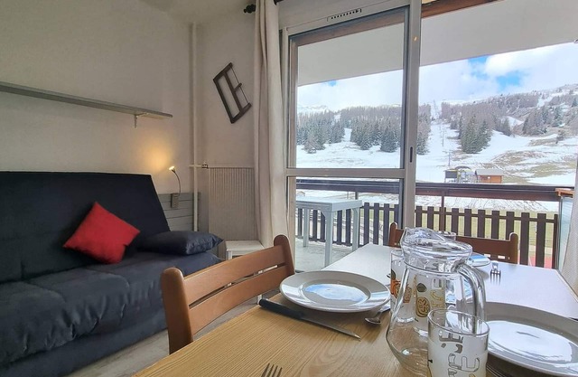 Gemütliches Studio 50m von Pisten mit Wifi und Parkplatz