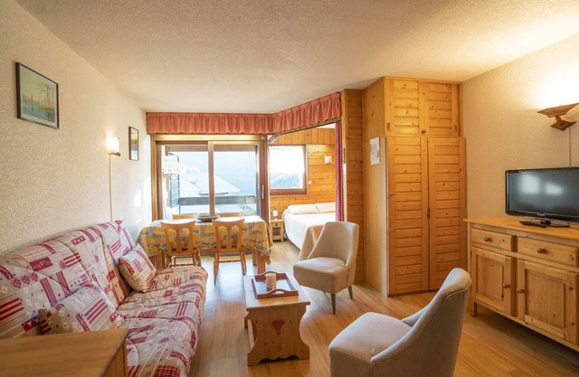 Gemütliches Studio für 4 Personen in Châtel, 300m vom Skilift, Balkon, WLAN, Parkplatz