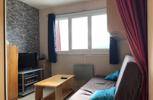 Gemütliches Studio für 6 Personen, in Liftnähe, mit Skiraum und kostenlosen Parkplätzen