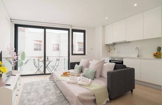 Cozy Studio w/Balcony and Garage by HostWise