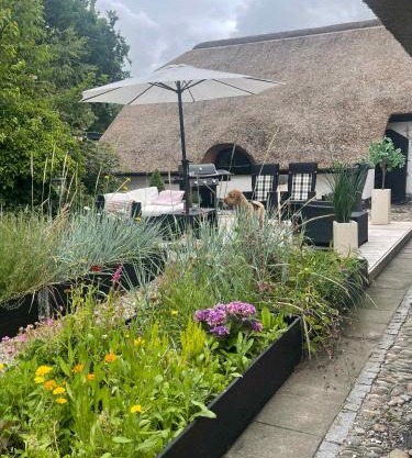 Cozy Thatched Cottage Near The North Sea