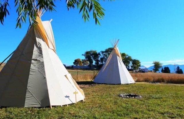 Cozy Tipi near Flathead Lake - Element "Earth"