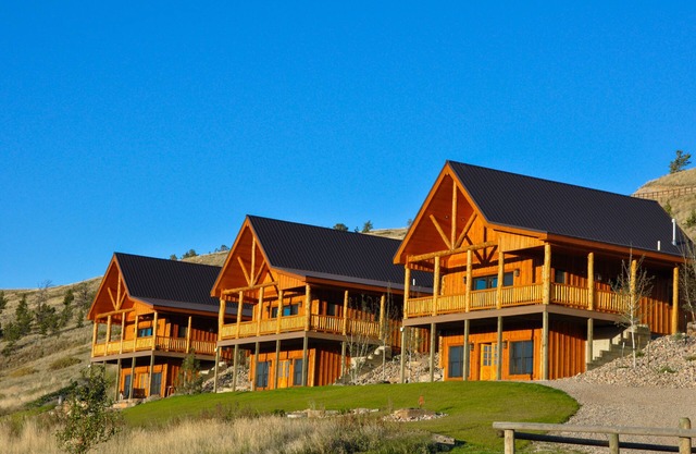 Hütte mit zwei Schlafzimmern auf der privaten Montana Ranch - Angler's Barsch