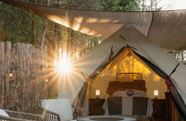Cozy Unique Glamping, Bedrock Ozark Mountain Adventure