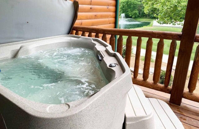 Cozy Waterview Lodge Suite w/ Hot Tub