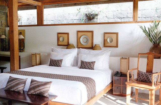 Gemütliches Holzhaus im Canggu Resort