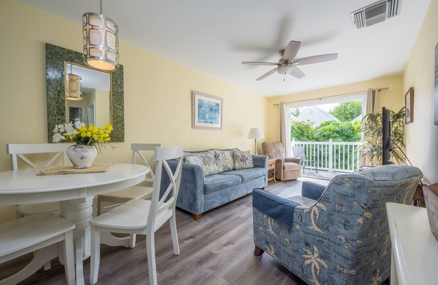 Craig & Cindy Key West Truman Annex Shipyard Condo with balcony at Mile Marker 0