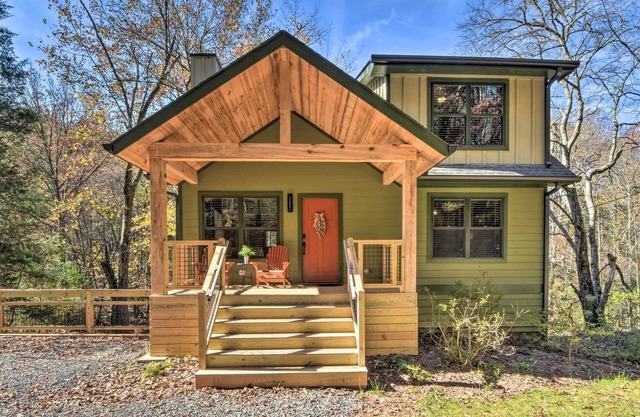 NEU! Creekside Craftsman Retreat in den Bergen von North GA!