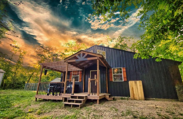 Current River Mark Twain Forest Farmhouse Barndominium Located in the Ozarks