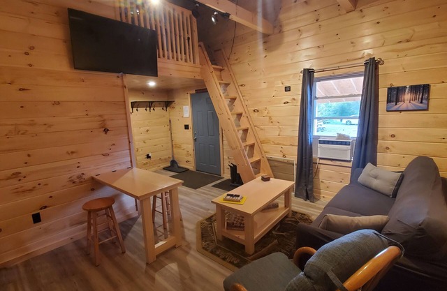 Custom built tiny home/cabin in the Switzerland of Maine (Jackman)