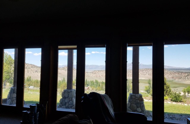 Kaliforniens Handwerker-Log Home Eastern Sierra Mountain Abode
