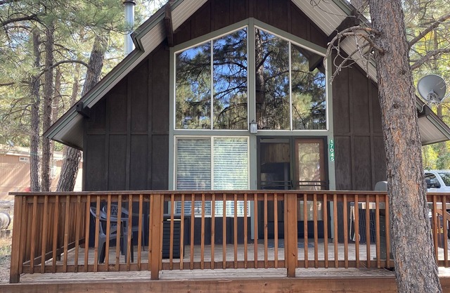 Cute cabin on quiet lot with lots of pines Dog Friendly