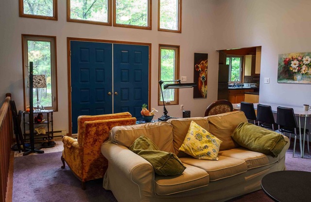 Nettes Ferienhaus im Wald in der Nähe Jim Thorpe & Beltzville See
