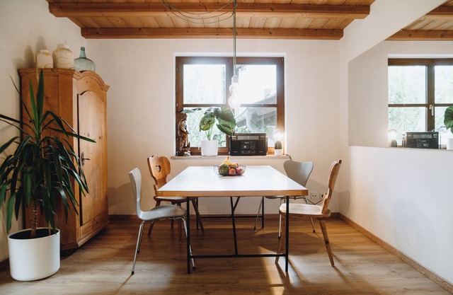 D13-Moderne gemütliche Ferienwohnung mit Zugspitzblick und Garten