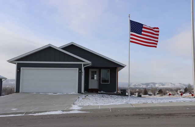 Modern Home with a Skyline View of Rapid City.