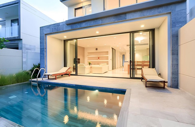 DaNangBRGVILLA*3Schlafzimmer*Blick auf den Golfplatz*PrivaterPool*15's zumStrand