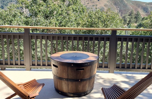 Dark Sky Den: 180 Panoramic Views / Contemporary Organic Cabin / Fire Pit