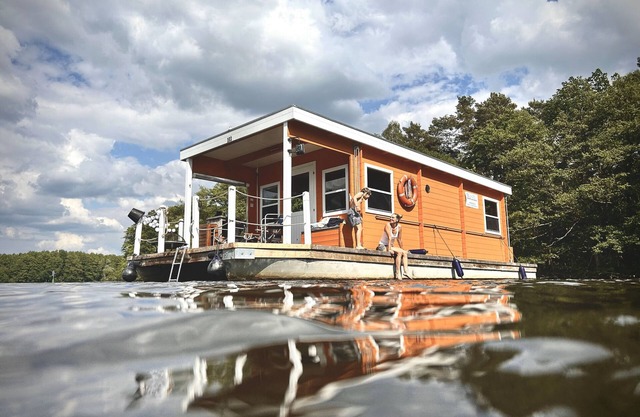 Hausboot 'BunBo 1060' mit Seeblick