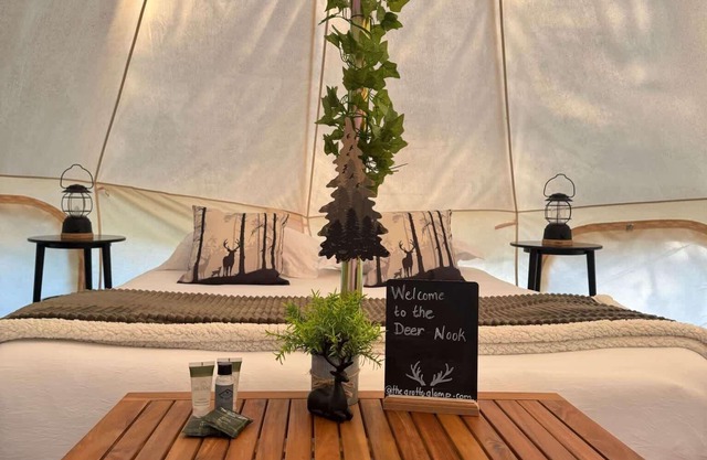 “Deer Crossing” Luxury Tent | Near Tobermory