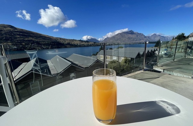 Deluxe Alpine Village Apartment with Stunning Lake Views
