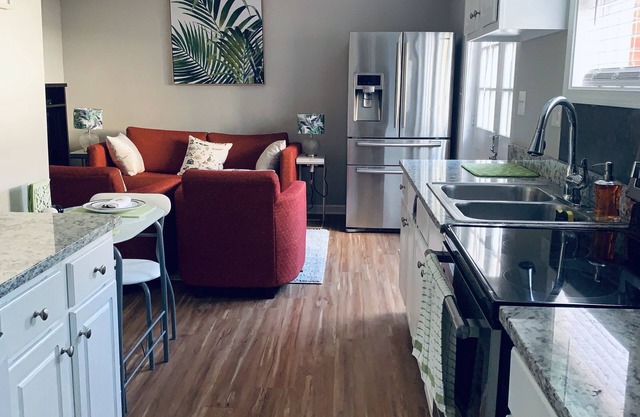 DELUXE Apartment! Upscale AMENITIES! Great LOCATION for short or long stays.