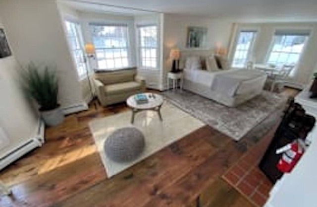 Deluxe King Room w/pull-out love seat and fireplace
