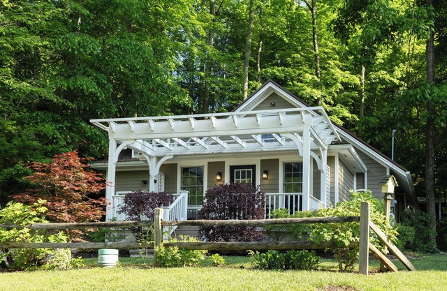 Deluxe Mohican Home w/ Game Room, Pizza Oven, River View, Fire Pit! Sleeps 10