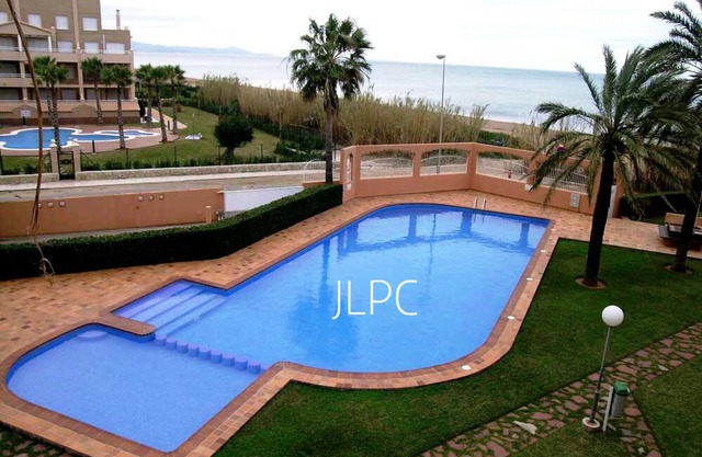 DENIA-FACE SEA-BEAUTIFUL APPT DIRECT BEACH SAND END - WIFI-SCHWIMMBAD-GARTEN-PARKPLATZ