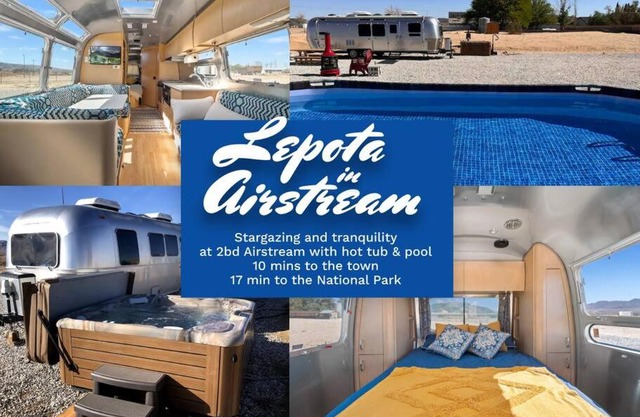 Desert Delight 2 Bedroom Glamp Airstream