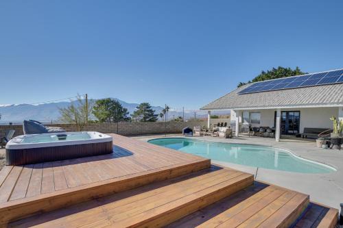 Desert Hot Springs Home with Saltwater Pool and Views
