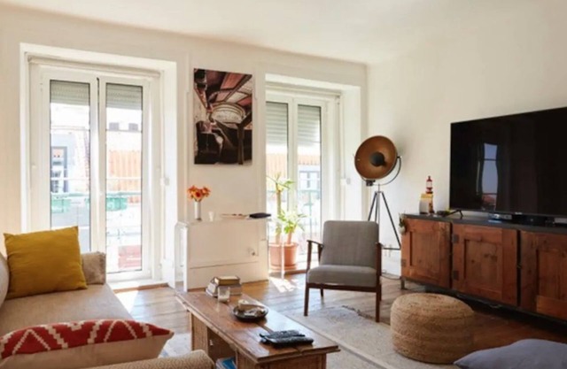 Design Apartment mit Flussblick in Lapa