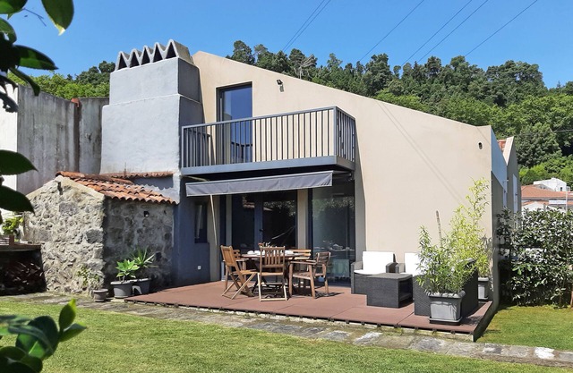 Design House mit privatem Garten bei den Thermalbädern