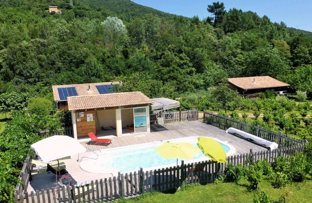Chalet Cevennes, Frankreich, Gard, Ardeche, Pool, Ruhig, Garten, in der Nähe von Aktivitäten