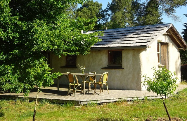Einfamilienhaus in einem Strohballen