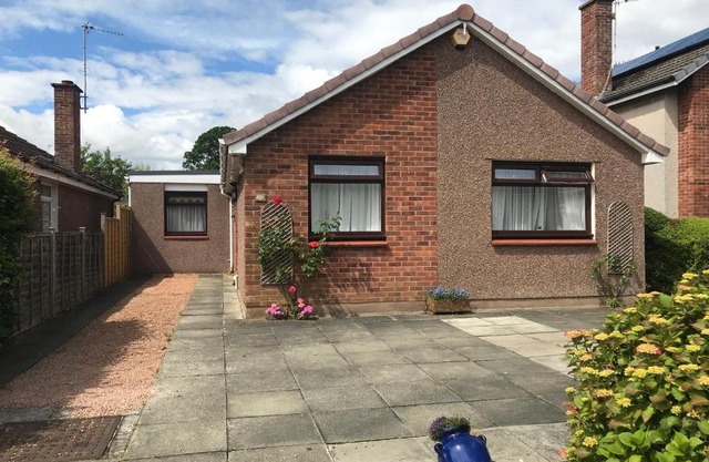 Detached two bed house with off road parking.