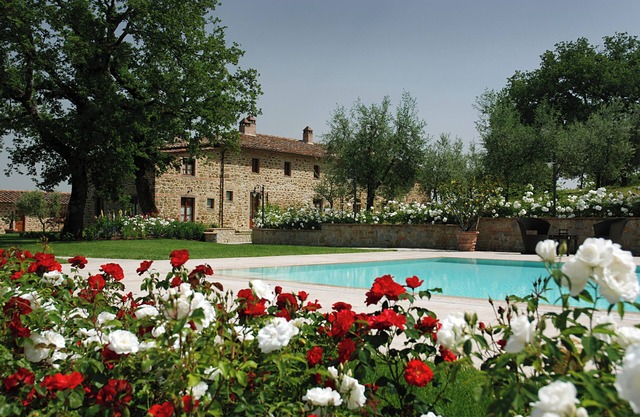 Detached villa near Arezzo