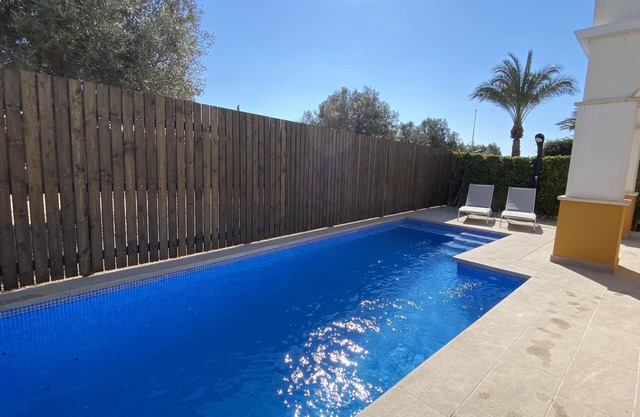 Detached Villa with Heated Pool & Farmland Views CED59
