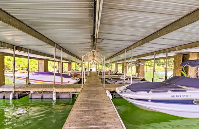 NEU! Cabin w / Dock & Boat Slip am Greers Ferry Lake