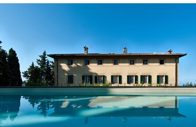 Luxuriöse und friedliche Villa mit privatem Pool in der Toskana, weitläufiger Garten, atemberaubende Aussicht