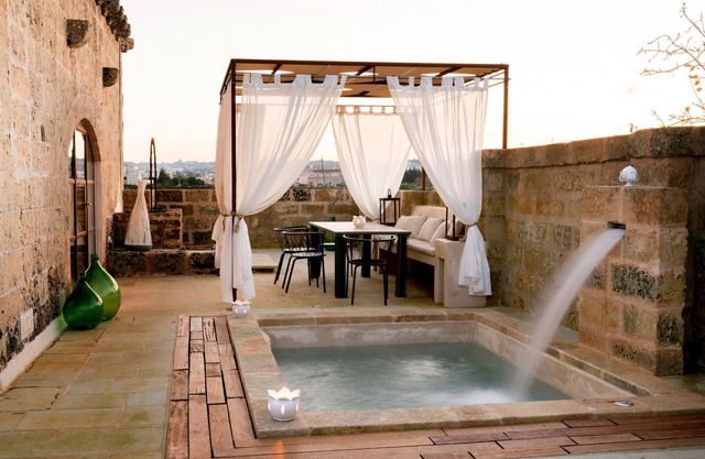 Dimora Sighé | Charmante Villa mit Hydromassage-Pool im Salento in Apulien