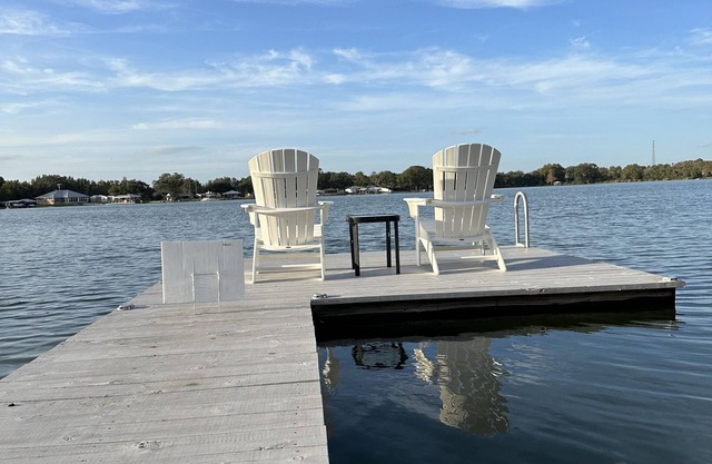 Direct Lake Access Home with Private Boat Ramp and Boat House w/lift