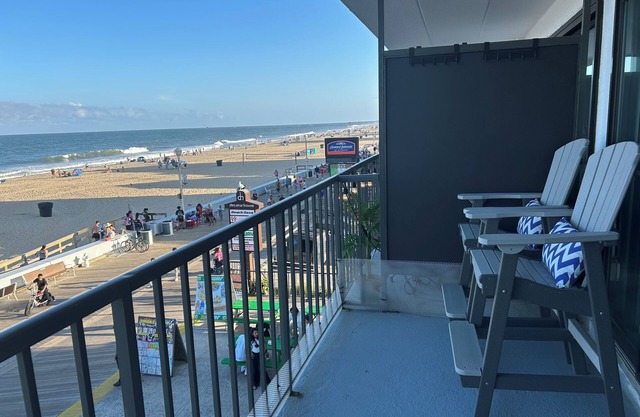 Direct Oceanfront 1-bedroom condo on 12th Street & Boardwalk