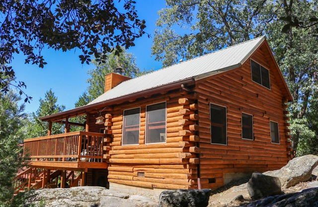 Gezimmerte Kiefern! Idyllwild / Pine Cove Authentic Log Cabin mit Waldblick / WiFi