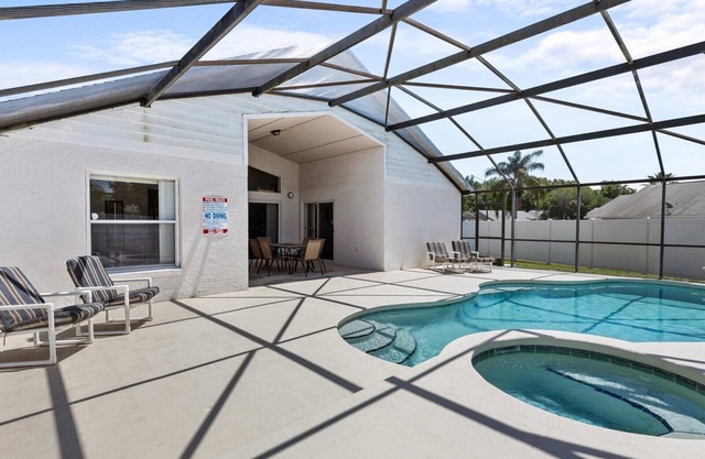 Sunny Getaway with Private Pool, Spa & Fenced Yard