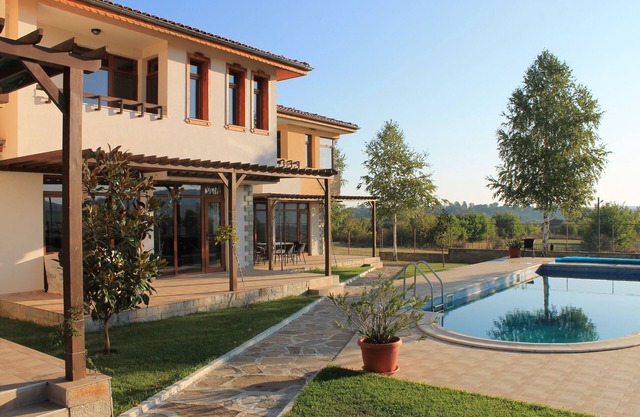 Villa 'Freestyle' mit Pool, Spa, Tennis, Fitnessraum, Driving Range und schöner Aussicht