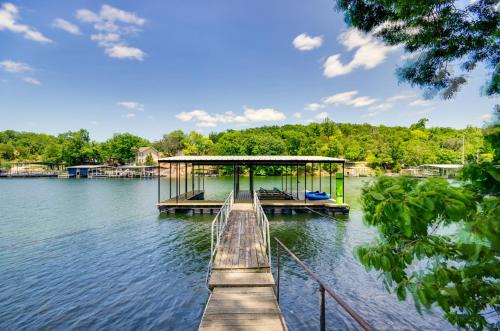 Dock and Boat Slip Lakefront Osage Beach Home!