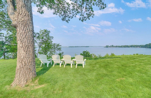 Dock & Furnished Patio: Minnesota Lake House