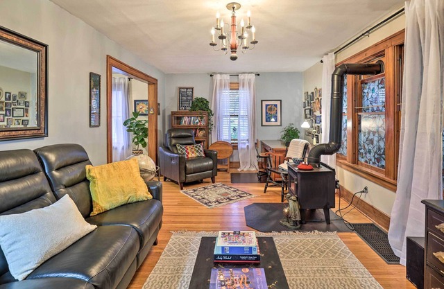 Dog-friendly East Rochester Getaway w/Yard!
