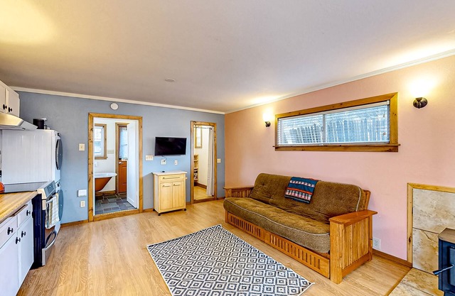 Dog-friendly, eco-conscious home with great yard & EV charger, near the beach